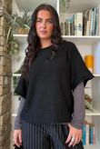 Clemmie Box Knit Black